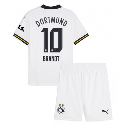 Dětský fotbalový dres Borussia Dortmund Julian Brandt #10 2024-25 Třetí Krátký Rukáv (+ trenýrky)